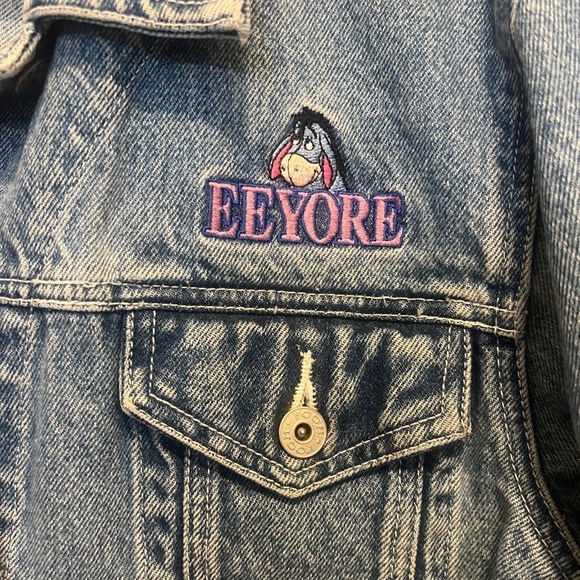 Vintage Disney Denim Eeyore Jacket - Picture 5 of 6